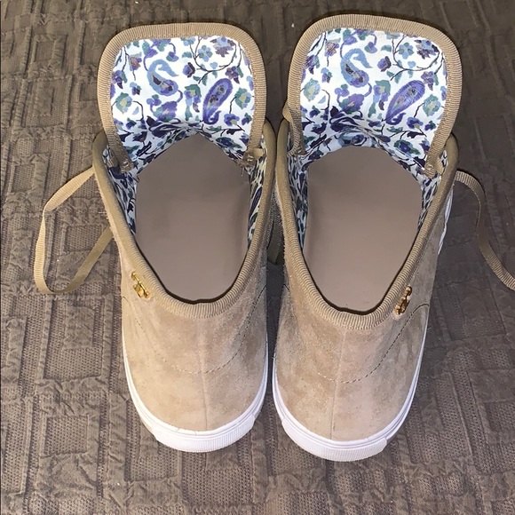 AUTHENTIC TORY BURCH SUEDE SNEAKERS - Picture 5 of 6